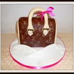 LV handbag birthday cake