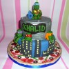 TMNT birthday cake