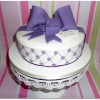 Bow birthday cake