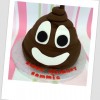 Poop birthday cake