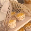 Vintage wedding cupcakes