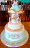 carousel birthday cake