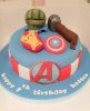 marvel birthday cake