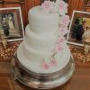 3 tier flowers wedding