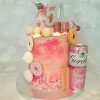 50 drip birthday cake