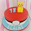 Pikachu birthday cake