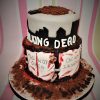 zombie birthday cake