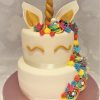 2 tier unicorn birthday cake