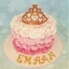 princess rosette birthday cake