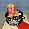Movie night birthday cake