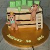 6 Month Birthday Cake