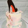 butterfly shoe cake