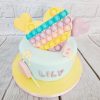 fidget popet birthday cake